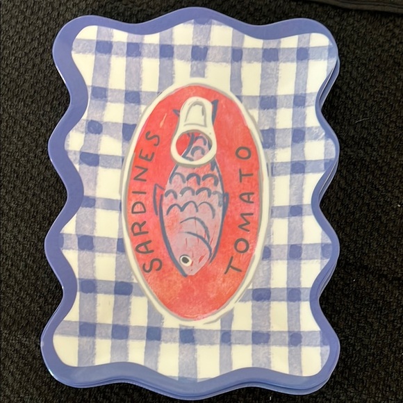 🐠🐠Sardine Serving Tray Set w/Plates - Picture 6 of 8